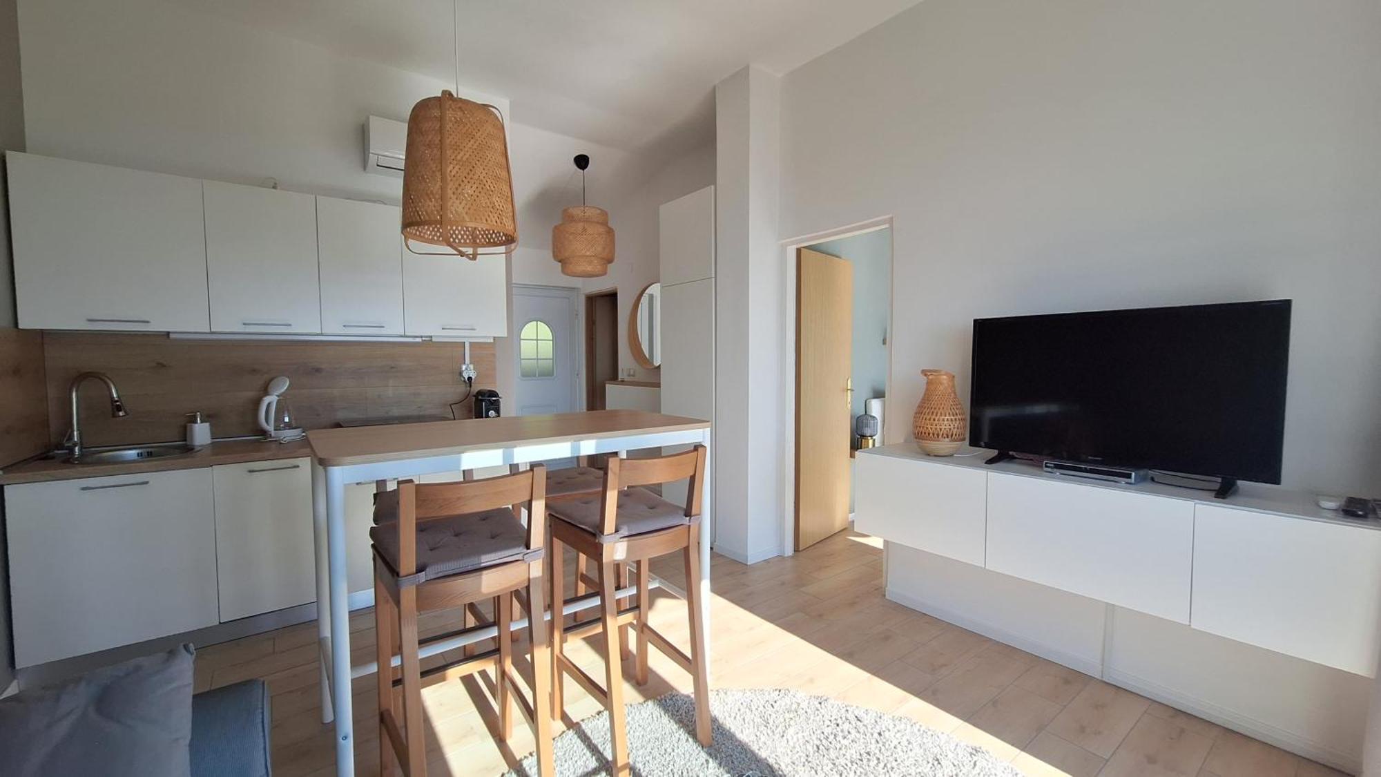 Ferienwohnung Mit 180° Meerblick Dobrec Exterior photo